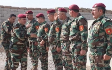Eqîd Dilovan Robarî li sengerên Pêşmergeyên Leşkerê Roj cejn li pêşmergeyan pîroz kir