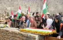 منظمة لالش لـPDK-S تزور مزار الخالدين في بارزان