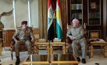الرئيس بارزاني يستقبل رئيس أركان الجيش العراقي