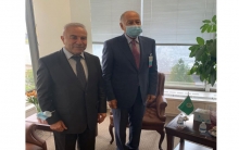 الوفد المشترك للمعارضة السورية يلتقي مع الامين العام للجامعة العربية