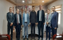 ممثلية ENKS تتابع وضع اللاجئين مع إدارات مخيم داره شكران