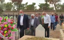 وفد من الـ PDK-S  يزور ضريح الشهيدين كمال درويش و شيخموس يوسف