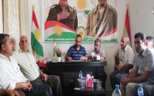 Xwecihiya ENKSê li Tirbespiyê  civîna xwe kir