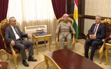 الرئيس مسعود بارزاني يستقبل وفد المجلس الوطني الكوردي في سوريا