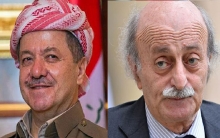 الرئيس بارزاني يتلقى اتصالا هاتفيا من جنبلاط