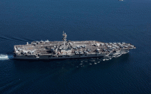 واشنطن ترسل حاملة طائرات ومجموعة سفن ضاربة إلى الخليج لردع إيران