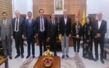 وفد من منظمة زاخو للـPDK-S يزور الفرع الثامن للـPDK في زاخو